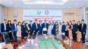 Trường Đại học Y Dược Cần Thơ đến thăm và làm việc với trường cao đẳng Dược Trung ương Hải Dương