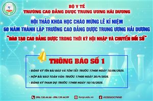 THÔNG BÁO Mời tham dự và viết bài Hội thảo Khoa học