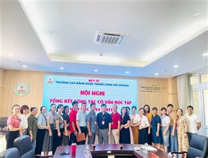 HỘI NGHỊ TỔNG KẾT CÔNG TÁC CỐ VẤN HỌC TẬP NĂM HỌC 2024 - 2025