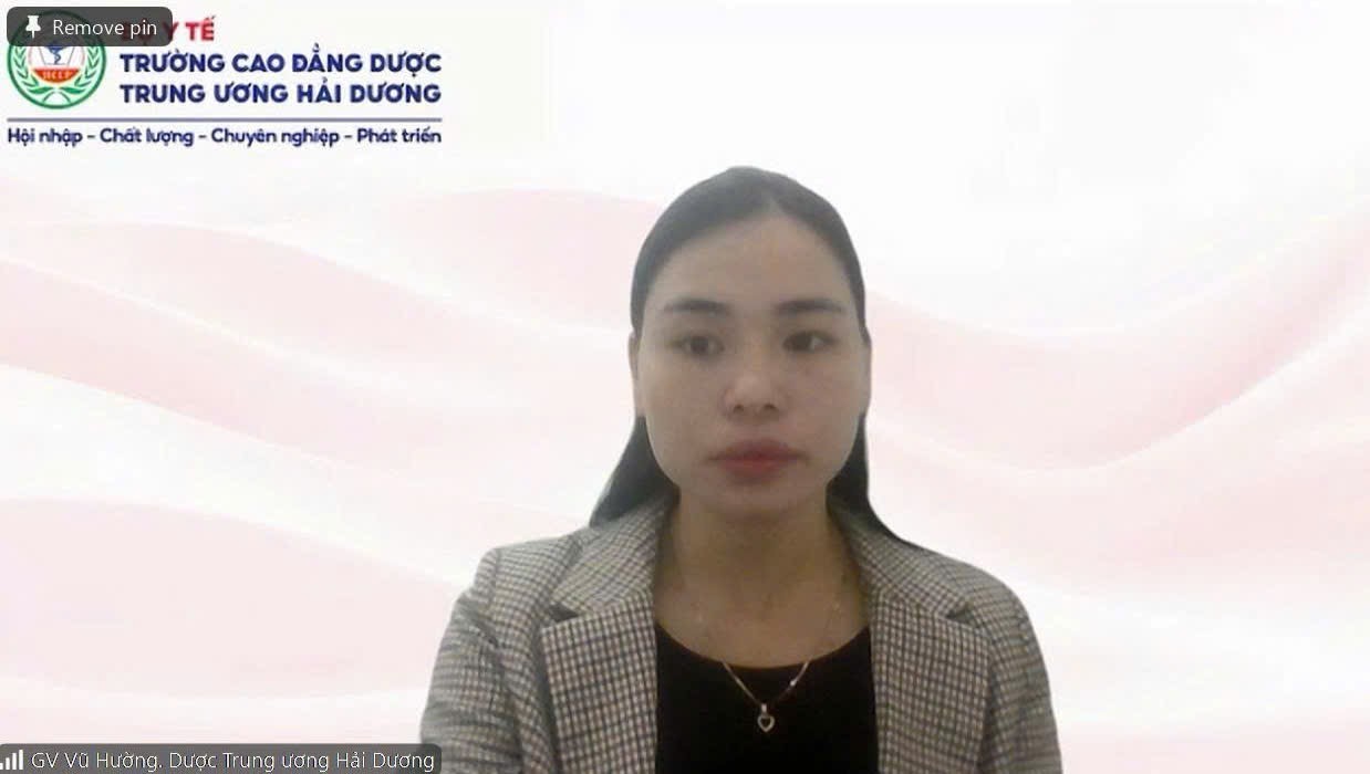 Lớp cập nhật kiến ​​thức chuyên môn về Dược tháng 11 năm 2025 tại Trường Cao đẳng Dược Trung ương Hải Dương