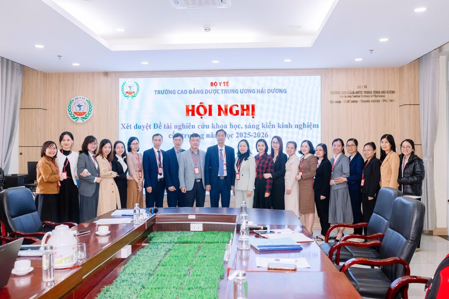 HỘI NGHỊ XÉT DUYỆT ĐỀ CƯƠNG ĐỀ TÀI, SÁNG KIẾN NGHIÊN CỨU KHOA HỌC CẤP CƠ SỞ NĂM HỌC 2025 - 2026