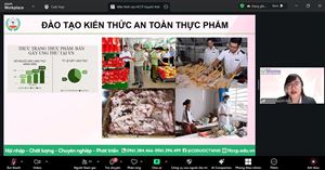 TRƯỜNG CAO ĐẲNG DƯỢC TRUNG ƯƠNG HẢI DƯƠNG TỔ CHỨC LỚP ĐÀO TẠO, BỒI DƯỠNG KIẾN THỨC AN TOÀN THỰC PHẨM