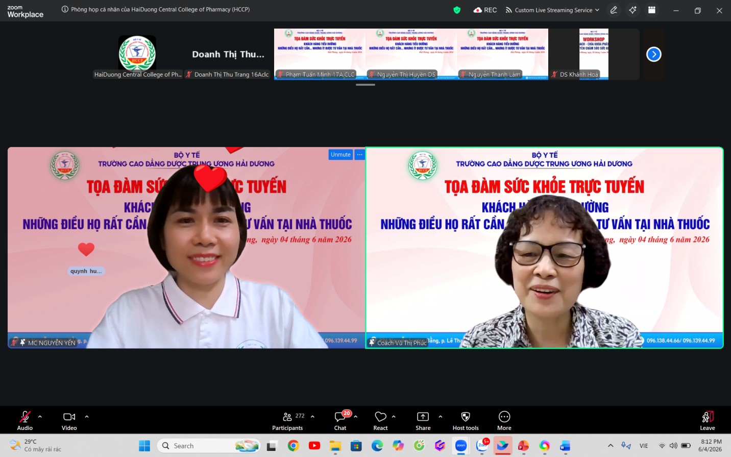 TỌA ĐÀM SỨC KHỎE TRỰC TUYẾN “KHÁCH HÀNG TIỂU ĐƯỜNG: NHỮNG ĐIỀU HỌ RẤT CẦN... NHƯNG ÍT ĐƯỢC TƯ VẤN TẠI NHÀ THUỐC”