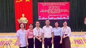 HCCP PHỐI HỢP CÙNG PHƯỜNG NGUYỄN ĐẠI NĂNG TẬP HUẤN KIẾN THỨC AN TOÀN THỰC PHẨM