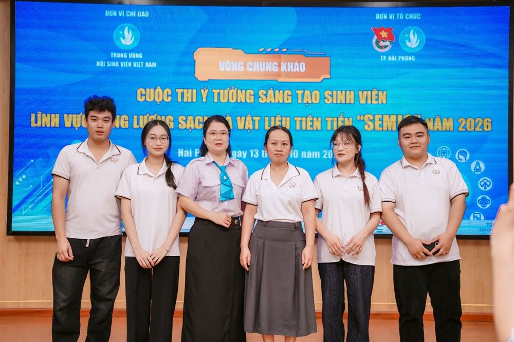 SINH VIÊN HCCP XUẤT SẮC ĐẠT GIẢI BA CUỘC THI SEMIC NĂM 2026