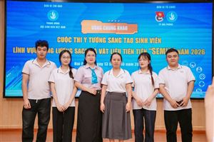 SINH VIÊN HCCP XUẤT SẮC ĐẠT GIẢI BA CUỘC THI SEMIC NĂM 2026