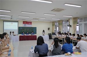 ĐẠI HỘI CHI ĐOÀN - LỚP CAO ĐẲNG DƯỢC KHÓA 17 HỆ CHÍNH QUY