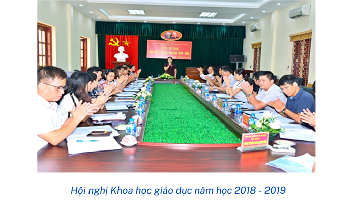 Hội nghị Khoa học giáo dục năm học 2018 - 2019