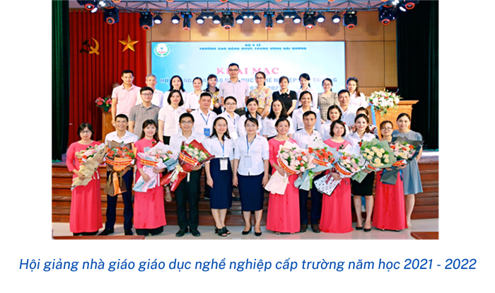 Hội giảng nhà giáo giáo dục nghề nghiệp cấp trường năm học 2021 - 2022